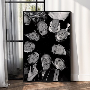 Póster de la película Los Soprano - Decoración de pared - Decoración del hogar - Regalo impreso