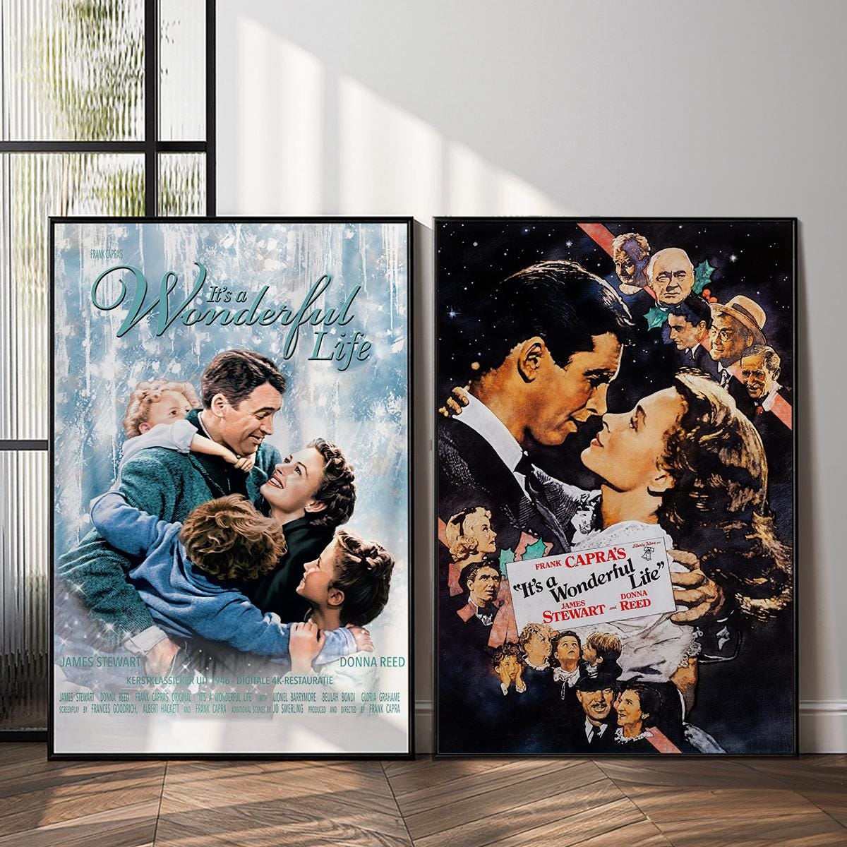 It’s A Wonderful Life Magnet – 2x3 Inch Refrigerator / Locker Magnet With Classic Movie Poster Image