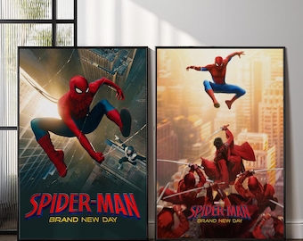 Spider-Man Brand New Day Movie Poster - Wall Art - Home Decor - Print Gift