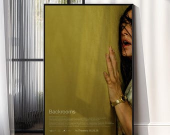 Backrooms Movie Poster - Wall Art - Home Decor - Print Gift