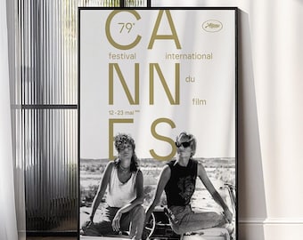 Locandina del Festival di Cannes - Decorazione murale - Arredamento per la casa - Stampa regalo
