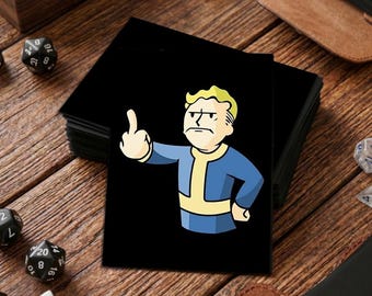 Fallout  Matte  MTG Card Sleeve, TCG Accessory, Applicable To: Pokémon, Weiss, DBS, F&B, Etc.