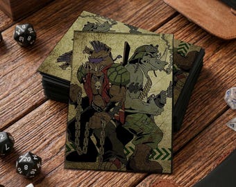 Ninja Turtles Sleeve，66×91mm High Definition Card Protection，Suitable for Pokémon ,MarvelEtc.