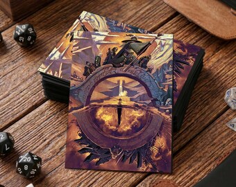 LOTR Matte  Mtg Card Sleeve, TCG Accessory, Applicable To: Pokémon, Weiss, DBS, F&B, Etc.