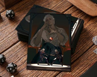 Baldur's Gate Matte MTG Card Sleeve, TCG Accessory, Applicable To: Pokémon, Weiss, DBS, F&B, Etc.