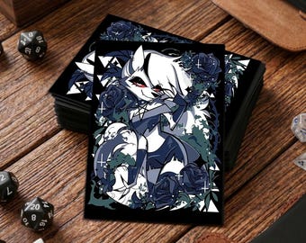 Hazbin Hotel mat MTG-kaarthoesje, TCG-accessoire, van toepassing op: Pokémon, Weiss, DBS, F&B, enz.