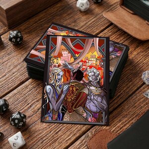 baldur's gate card sleeves BG3 Matte MTG Card Sleeve, TCG Accessory, Applicable To: Pokmon, Weiss,  DBS, F&B, Etc