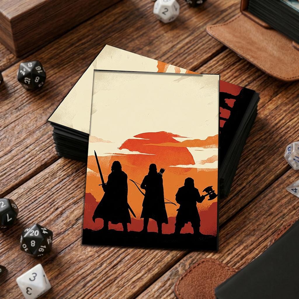 Sauron Card Sleeves - Etsy Sauron Card Sleeves - Etsy