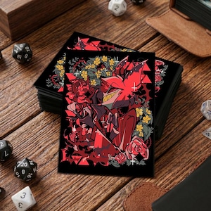 magic the gathering anime card sleeves Amazon.com: 60 PCS 67×92mm Holographic Anime Card Sleeves for MTG, Cartoon  Printing Outer Trading Card Sleeves Card Protector Compatible with TCG/PTCG  : Toys & Games main image 1