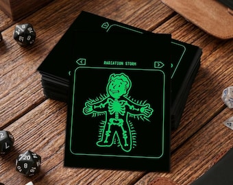 Fallout Matte MTG-kaarthoes, TCG-accessoire, van toepassing op: Pokémon, Weiss, DBS, F&B, enz.