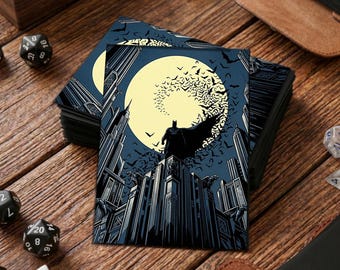 Matte Batman-kaarthoes, TCG-accessoire, van toepassing op: Pokémon, Weiss, DBS, F&B, enz.