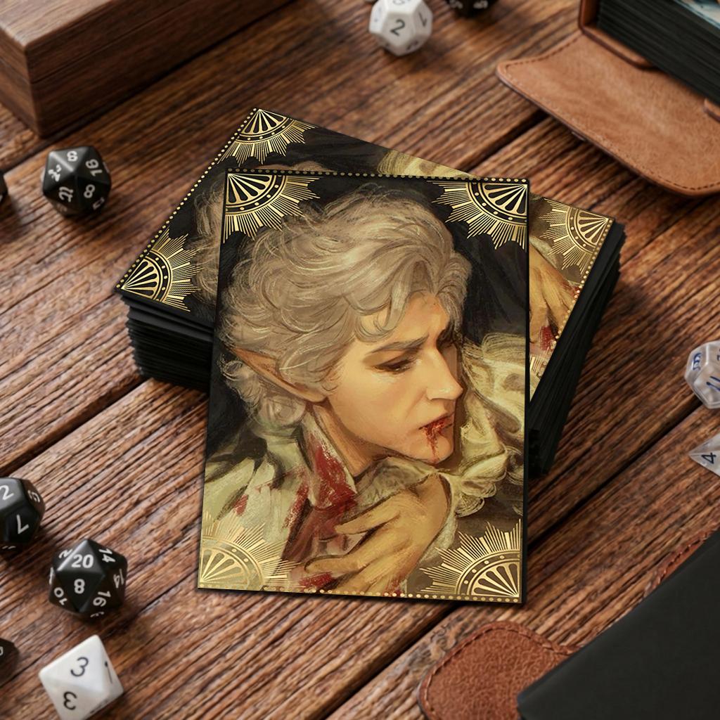 Vampire Card Sleeve - Etsy UK Vampire Card Sleeve - Etsy UK