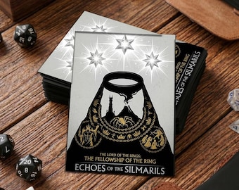 LOTR Matte  Mtg Card Sleeve, TCG Accessory, Applicable To: Pokémon, Weiss, DBS, F&B, Etc.