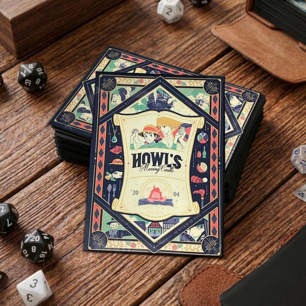 Hayao Miyazaki Matte MTG Card Sleeve, TCG Accessory, Applicable To: Pokémon, Weiss, DBS, F&B, Etc.