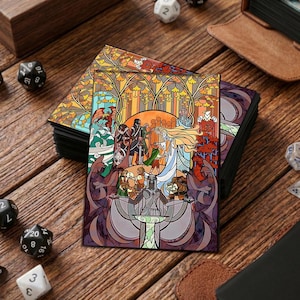 Mtg Stained Glass Sleeve - Etsy