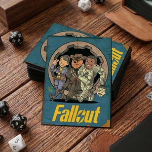 Fallout Card Sleeves - Etsy