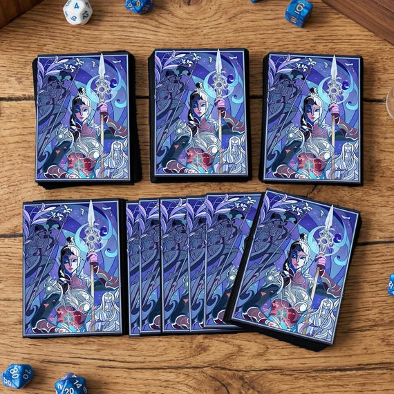 card sleeves for playing cards BG3 Matte MTG Sleeve, TCG Accessory, Applicable To: Pokémon, Weiss, DBS, F&B, Etc Semi Gloss Front Ultra PRO Soft Trading Card