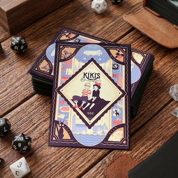 Hayao Miyazaki Matte MTG Card Sleeve, TCG Accessory, Applicable To: Pokémon, Weiss, DBS, F&B, Etc.