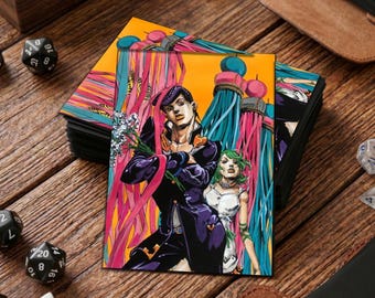 JoJo Star platinamatte MTG-kaarthoes, TCG-accessoire, van toepassing op: Pokémon, Weiss, DBS, F&B, enz.