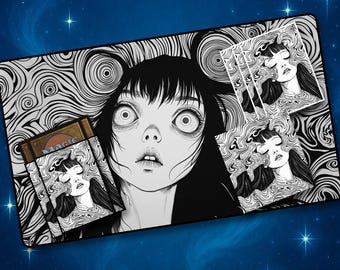 junji ito card sleeves Ito's Tomie Long Sleeve Shirt | TOHO animation Store – TOHO animation Store sealed pack contains 64 standard Unbox Industries — JUNJI ITO