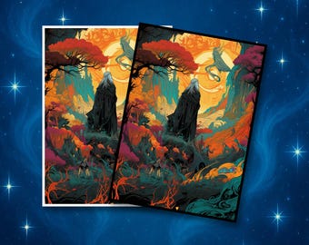 MTG Card Sleeves, Hobbit Theme Art Card Sleeve, TCG Protectors, Gift for Gamers - Etsy MTG Card Sleeves, Hobbit Theme Art Card Sleeve, TCG Protectors, Gift for Gamers - Etsy