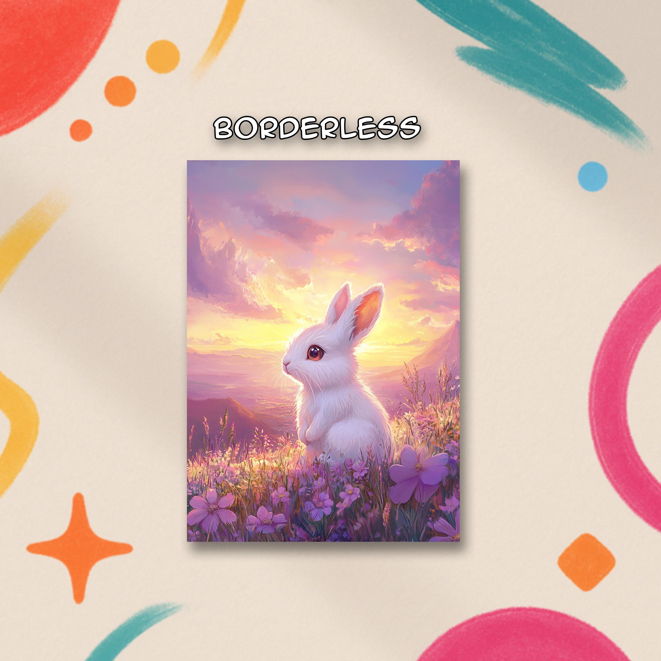 rabbit card sleeves Holographic Bunny Sleeves 5889mm