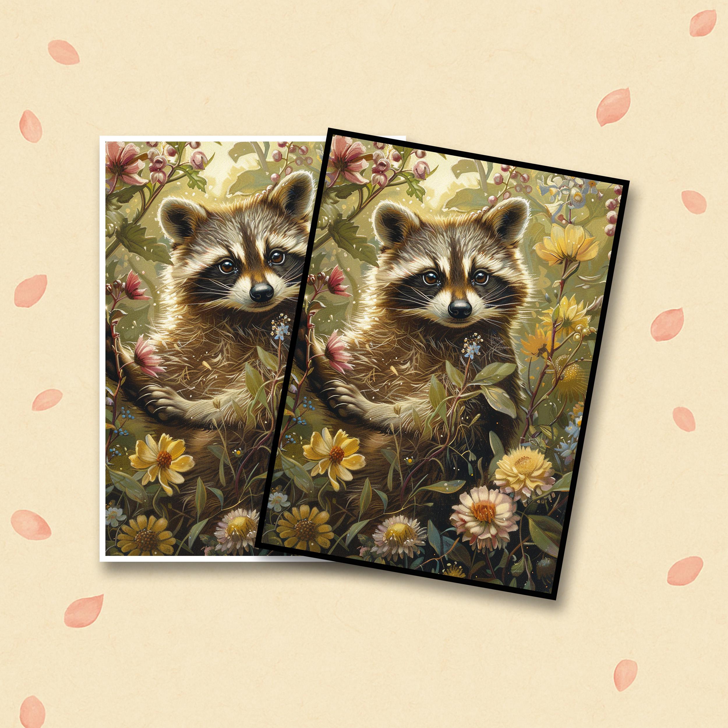 racoon card sleeves Dragon Shield Sleeves main image 1