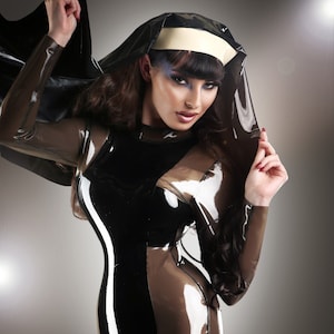 Latex Nun Dress