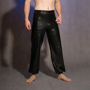 Latex joggers clearance
