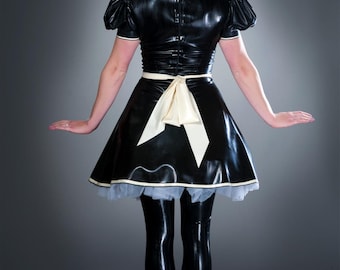 His Latex French Maid Set