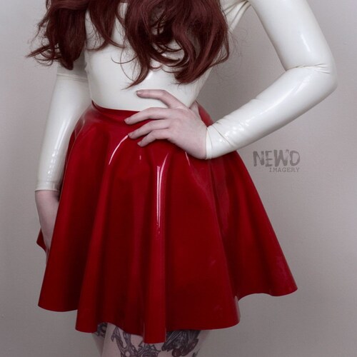 Latex Circle Skirt
