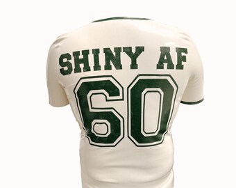 Latex Varsity T-Shirt with customisable number