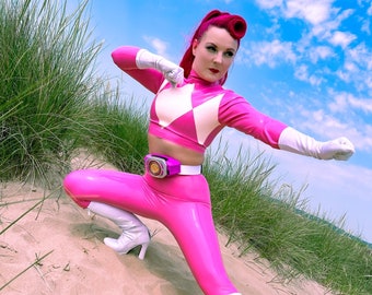 Latex Power Ranger Inspired Outfit