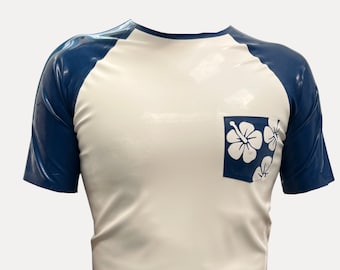 Latex Hibiscus Shirt