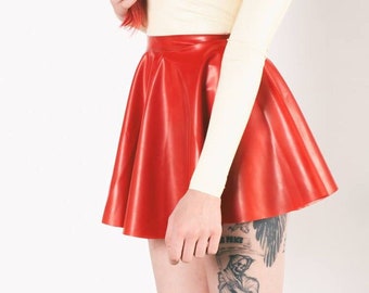 Latex Circle Skirt