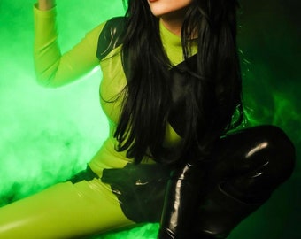 Latex Shego Catsuit