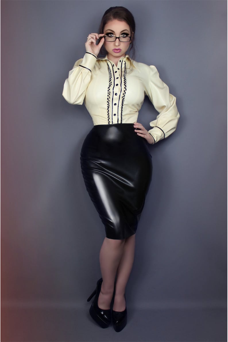 Latex Spanking Skirt image 4