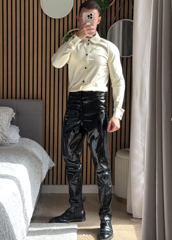 latex dress shirt Latex Dress Shirt