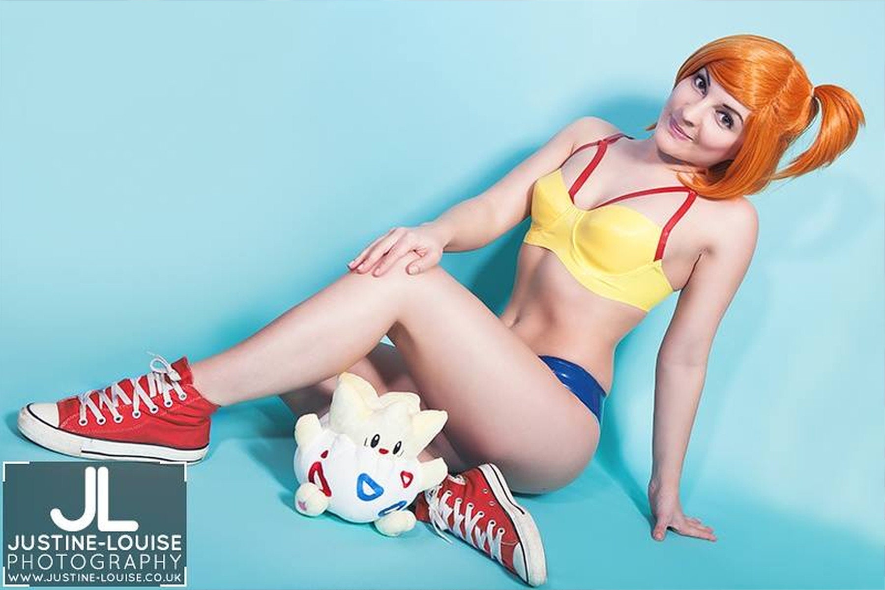 Latex Misty de Pokemon inspirado en lencería Set 