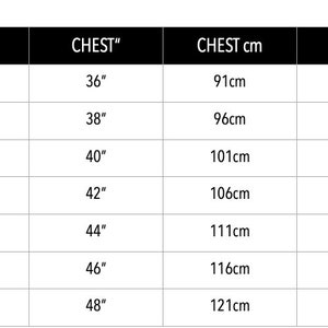 Catalyst Latex Size Chart