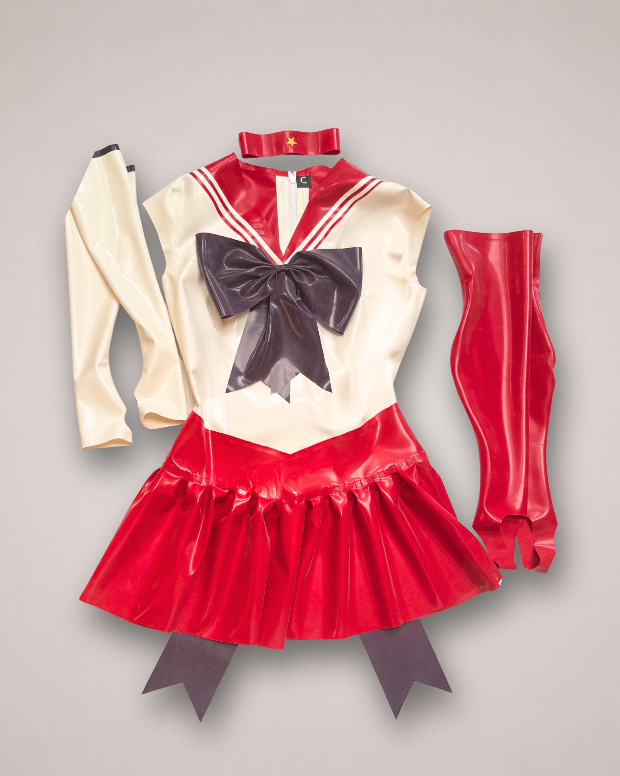 ラテックス製セーラー服セット - Etsy 日本