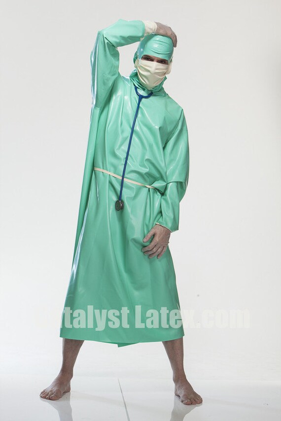 Latex Surgical Gown Set Etsy