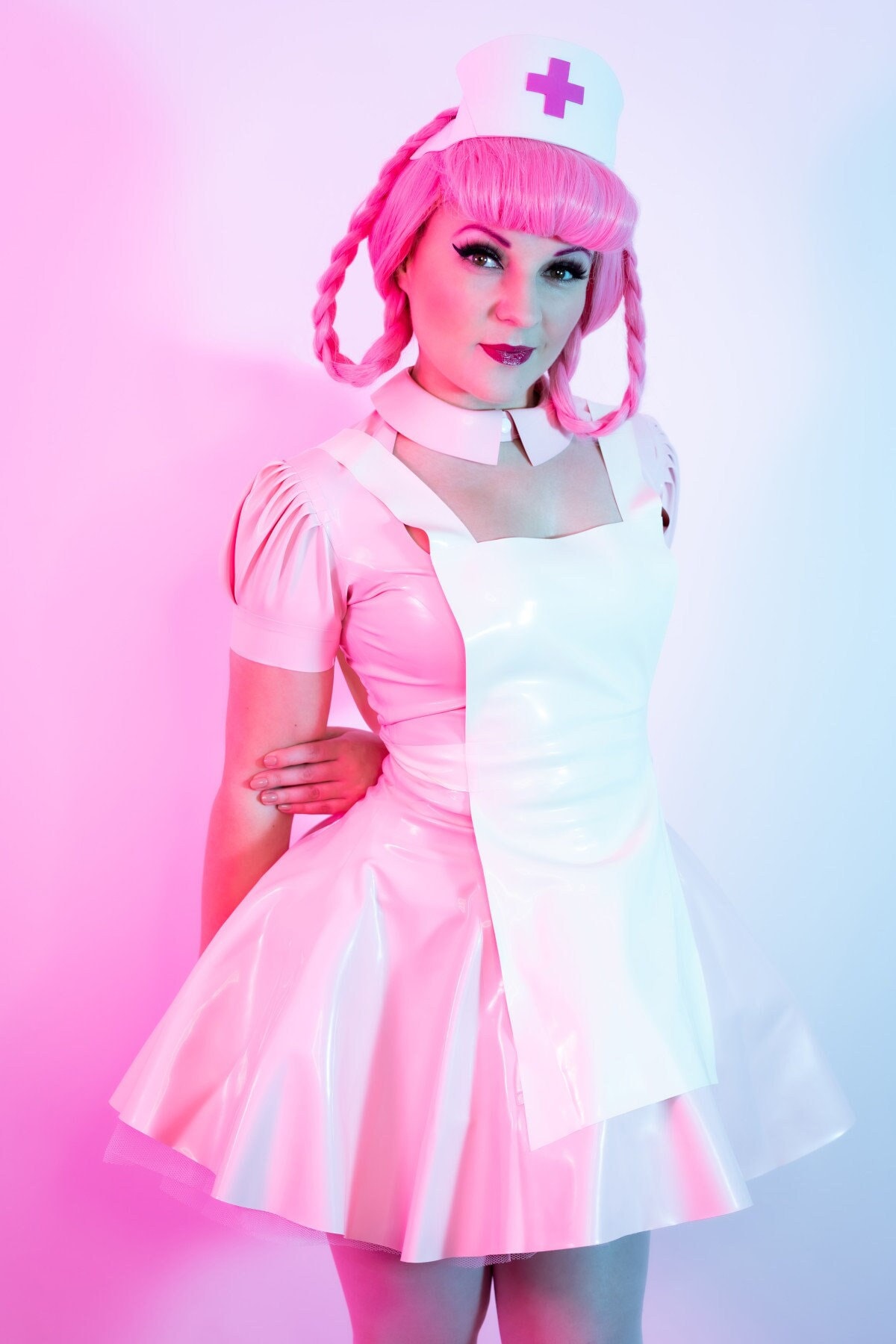 コスプレ衣装 DimmMoire like a nurse puff doll dress like a nurse puff doll dress – AVENCHUMU （アバンチュウム）