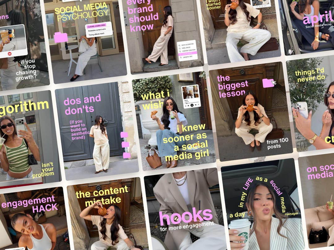 Modern Aesthetic Coaching Instagram Templates, Social Media Agency Kit, IG Carousel Posts,