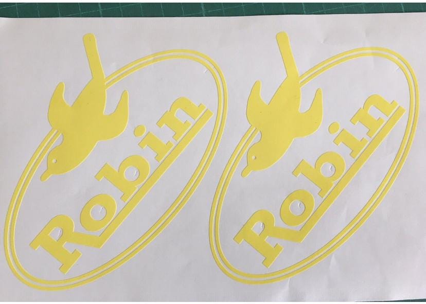 Robin WRC Rally Car Stickers Decals Subar Impr Wrx Sti Fender Trunk X2 ...