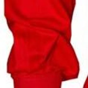 Red Jacobite Ghillie Kilt Shirt, close-up of sleeve/arm, showing traditional design and breathable fabric, ideal for Scottish Highland events and festive outfits.