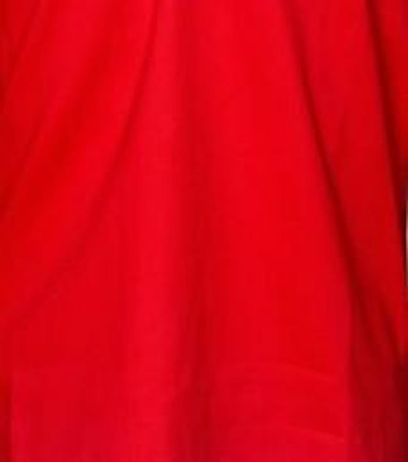 Red Jacobite Ghillie Kilt Shirt, close-up of fabric texture, soft breathable material, showcasing traditional Scottish craftsmanship for Highland events and celebrations.