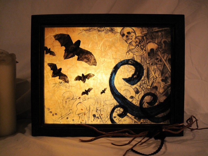 Nightmare Coffee Table Lightbox Etsy
