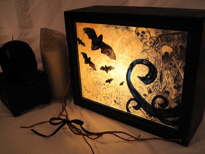 Nightmare Coffee Table Lightbox Etsy