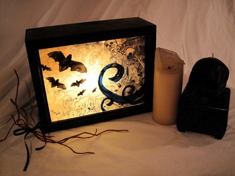 Nightmare Coffee Table Lightbox Etsy
